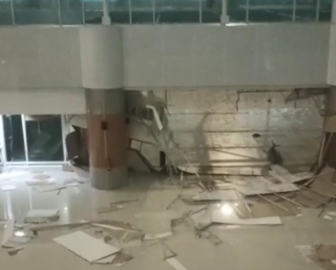 Bandara Kertajati Majalengka Rusak Akibat Badai Angin, BIJB: Tak Pengaruhi Jadwal Pesawat