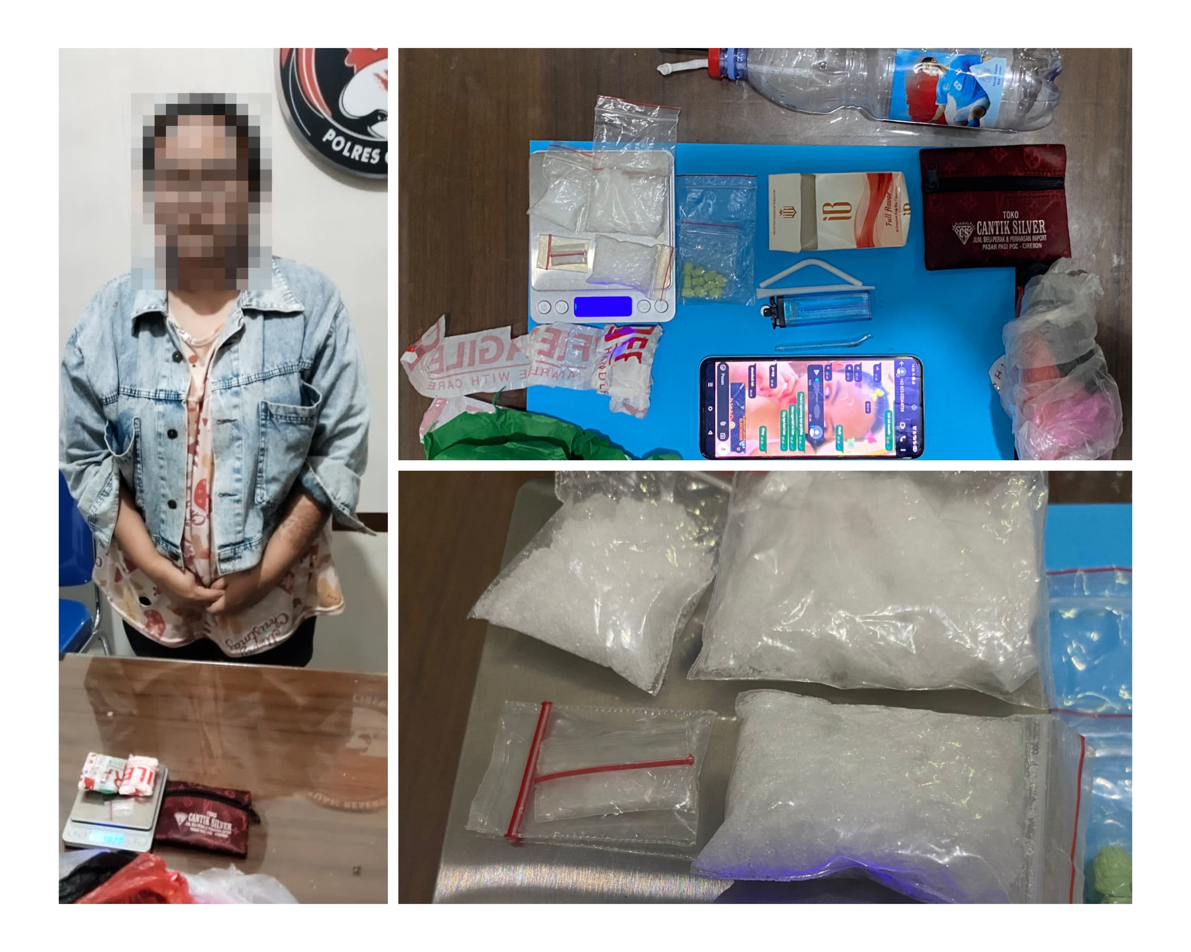 Ibu Rumah Tangga Simpan Sabu dan Ekstasi di Kamar Kost Cirebon, Endingnya Jadi Begini