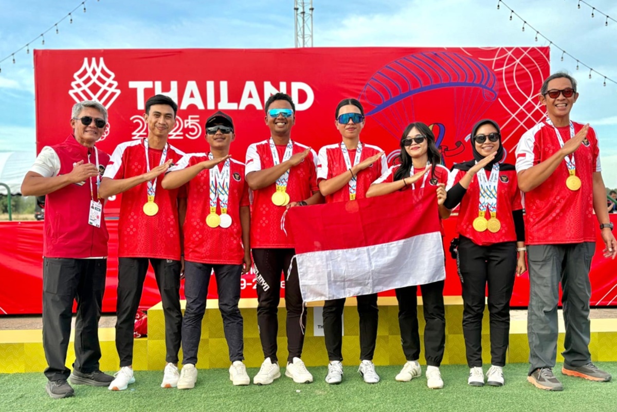 Cetak Sejarah di SEA Games 2025, Atlet Paralayang Majalengka Sumbang Emas untuk Indonesia