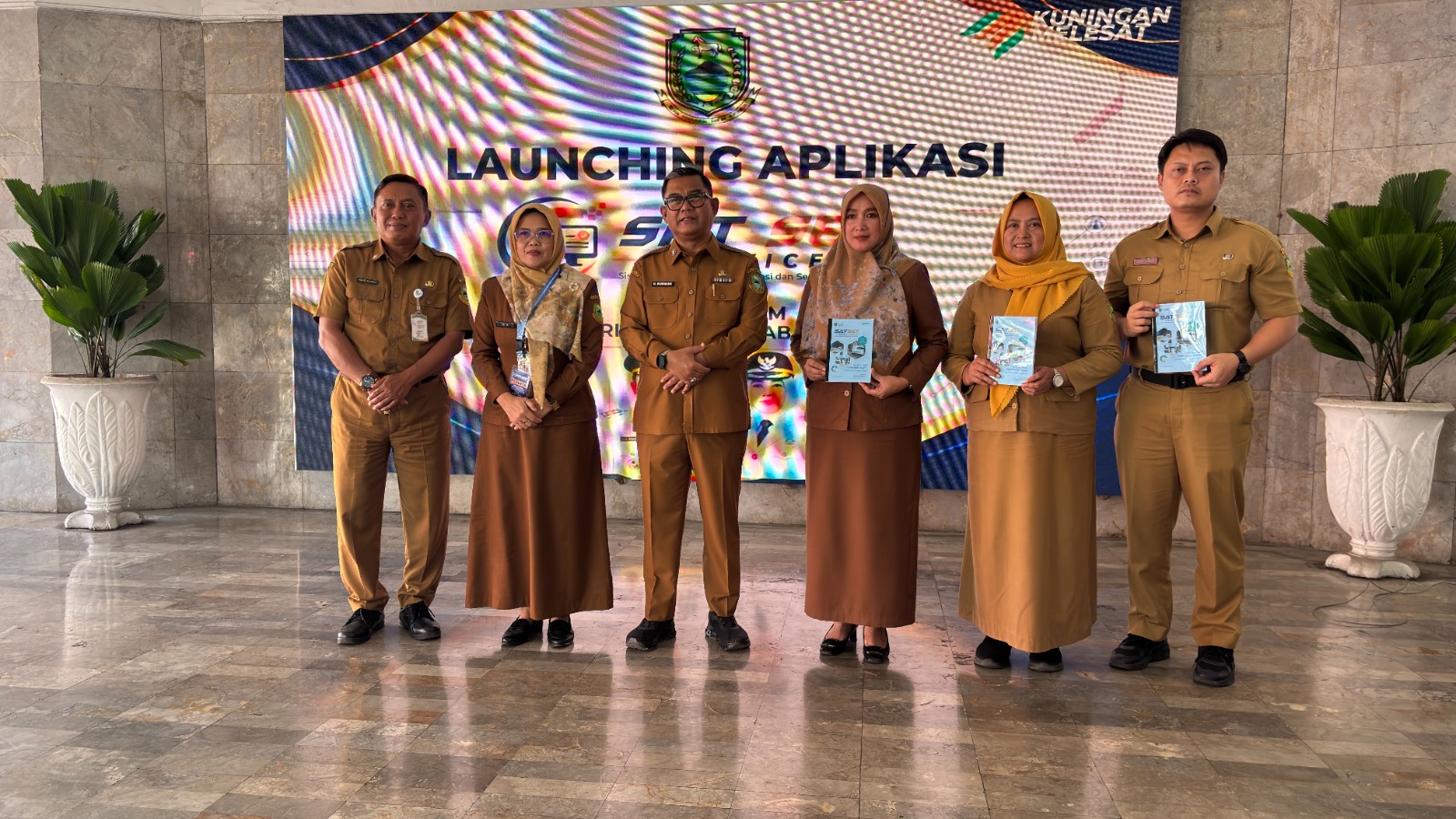Pemkab Kuningan Luncurkan SAT SET, Pelayanan Administrasi di Setda Kini Berbasis Digital