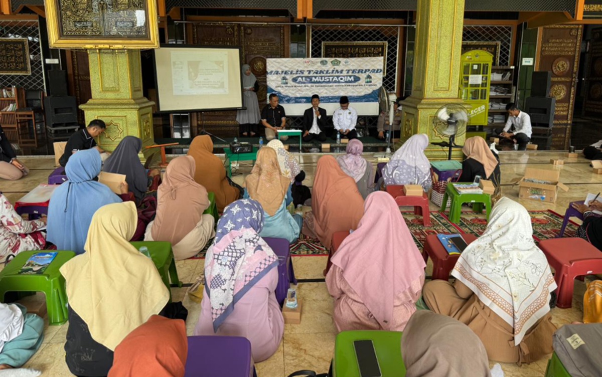 Puluhan Ibu Majelis Taklim Dikumpulkan Polisi di Cirebon, Ini Pesan Penting yang Disampaikan 