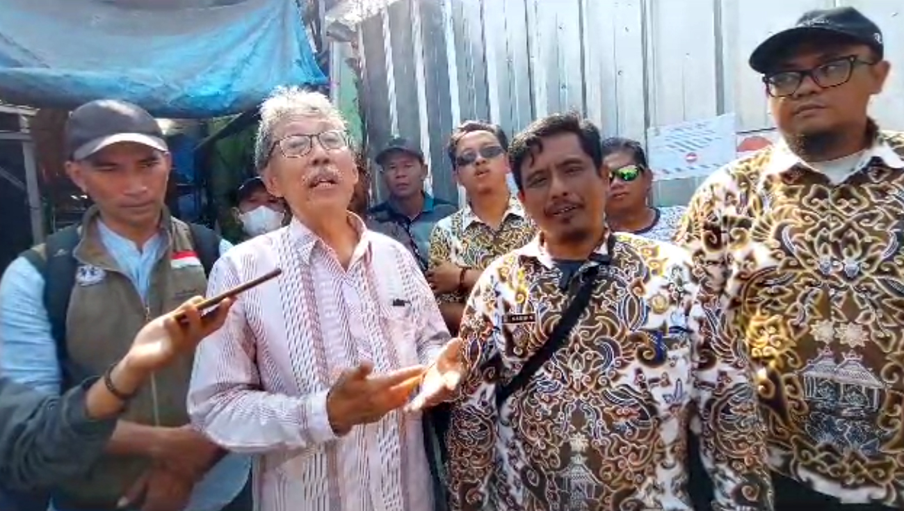 Demo Pedagang Pasar Junjang, Agus Prayoga: Sudah Diperngati Kok Malah Ngecor 
