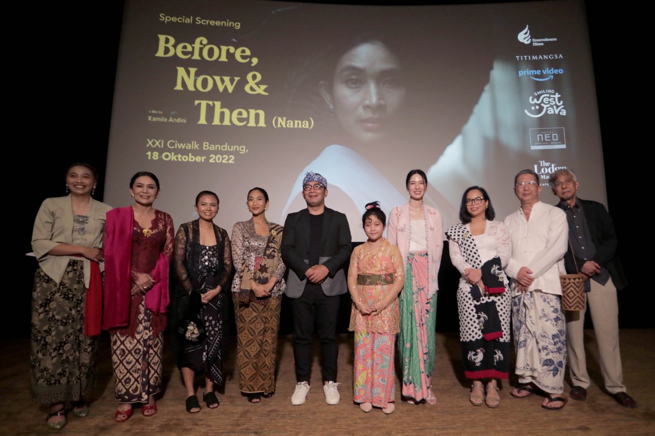 Film Before, Now and Then (Nana) Tayang dengan Dialektika Bahasa Sunda, Ridwan Kamil: Keren Banget
