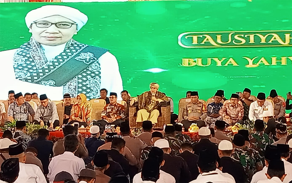 Tablig Akbar Jelang Pemilu 2024 di Mapolresta Cirebon, Buya Yahya: Ini Acara Terbaik dan Terindah