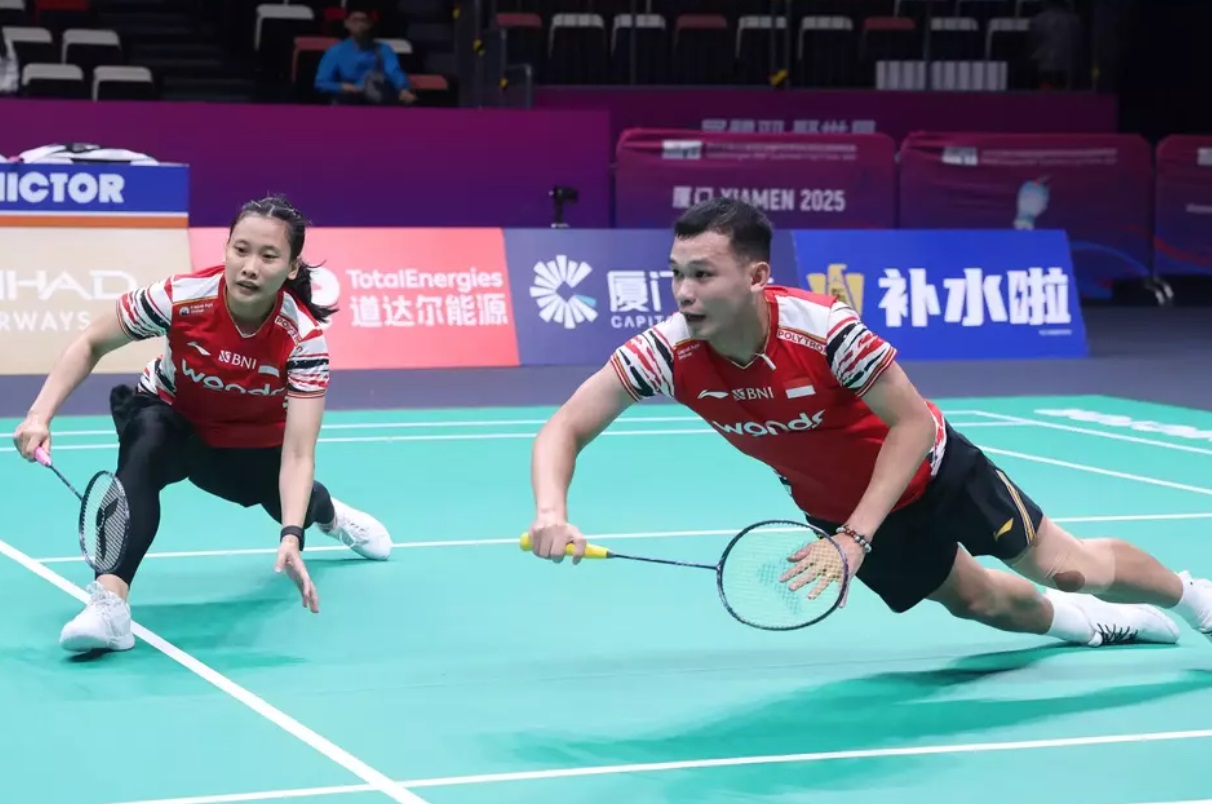 Indonesia Bantai Inggris 5-0 di Piala Sudirman 2025