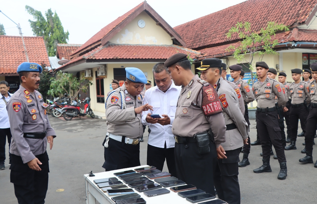 Cegah Personelnya Main Judi Online, Polres Cirebon Kota Gelar Operasi Gaktiblin