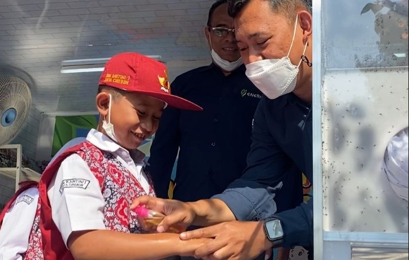 Mobil Edukasi Wujudkan Indonesia Bebas Dengue Hadir di Cirebon