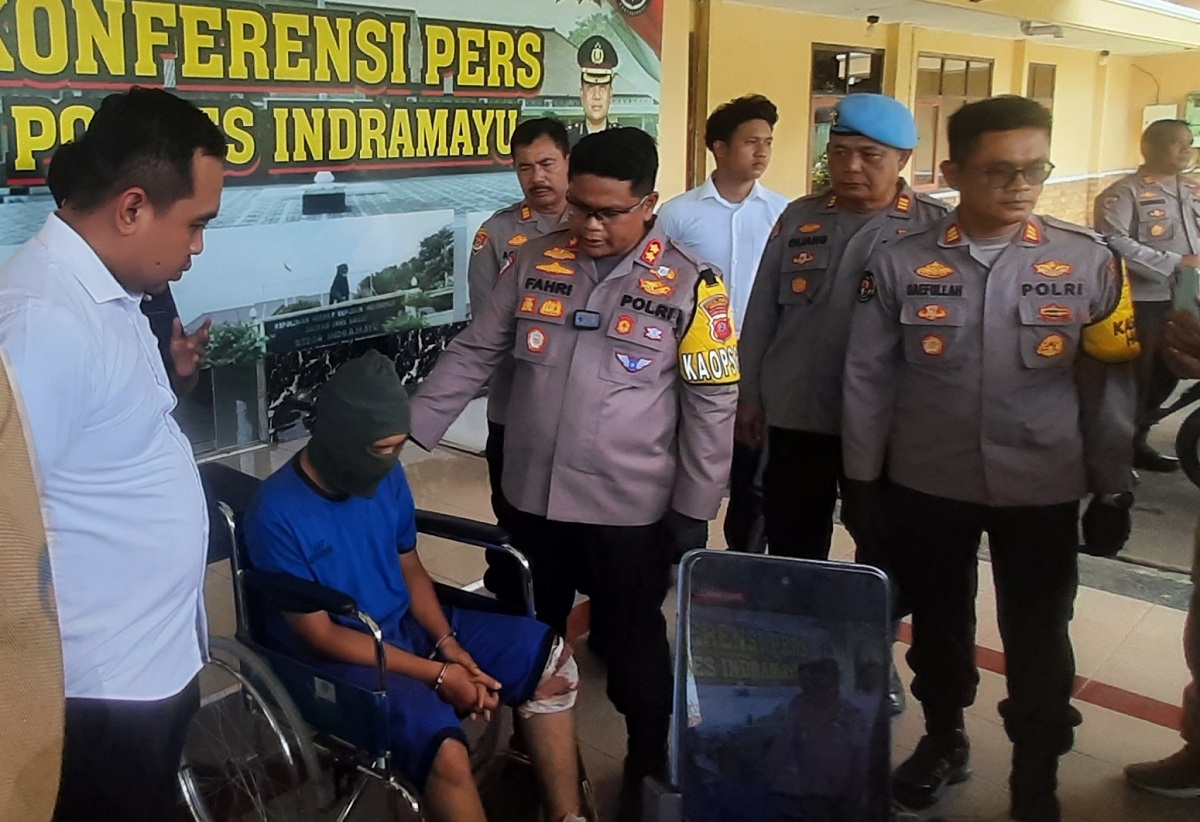 Perampok Minimarket di Indramayu Ditangkap Polisi, Kaki Kiri Ditembak