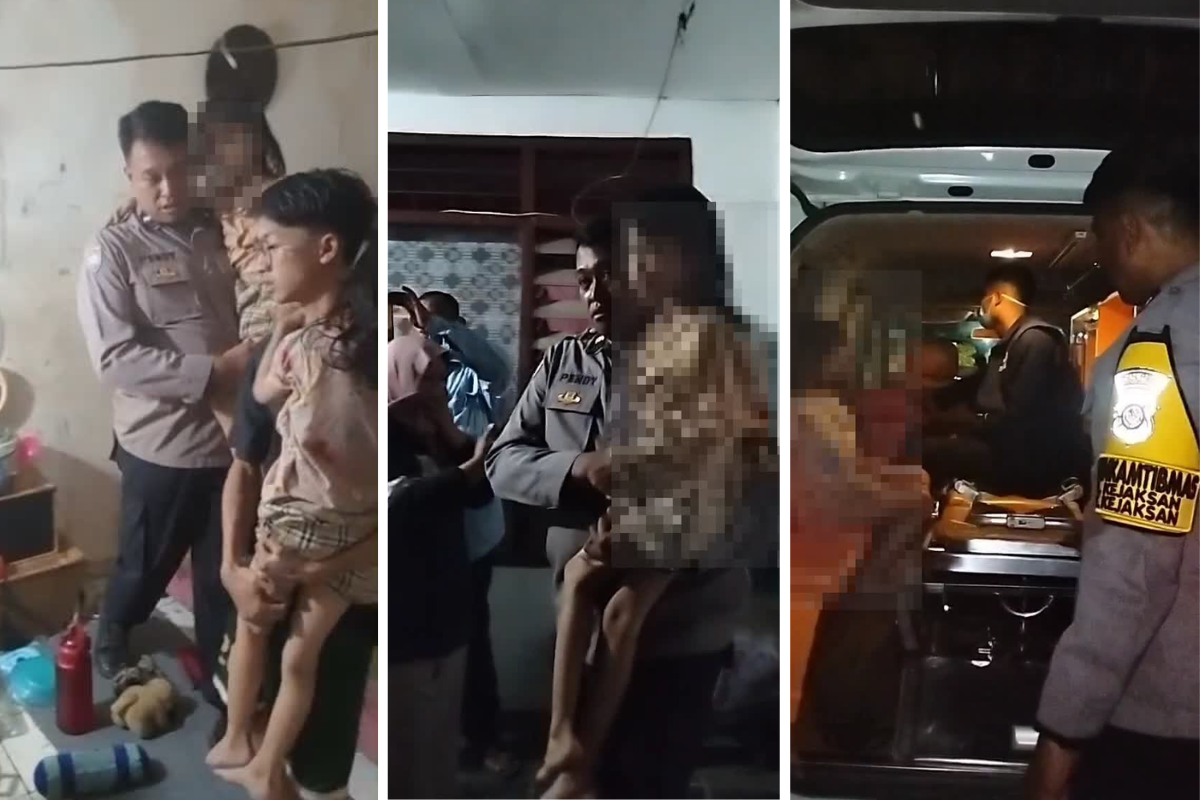 Ditinggalkan Ibu Kandung, 2 Anak Terlantar di Cirebon Berhasil Diselamatkan 