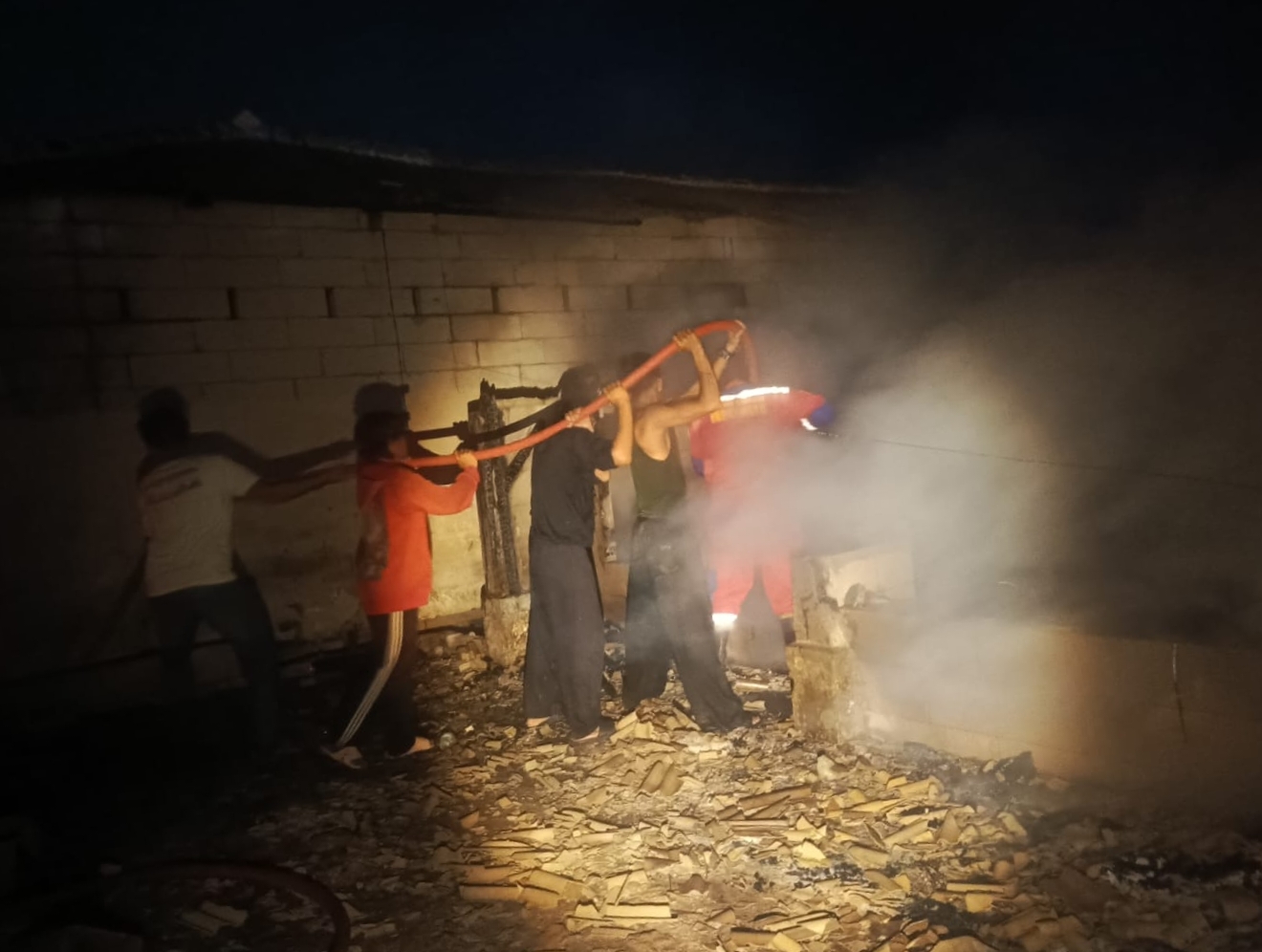 10 Rumah Nelayan di Eretan Wetan Terbakar, Kerugian Ditaksir Rp1 Miliar