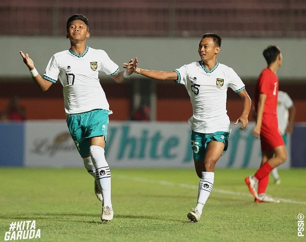 Puncaki Klasemen, Timnas Indonesia U-16 Gagahi Singapura dengan 9 Gol Tanpa Balas