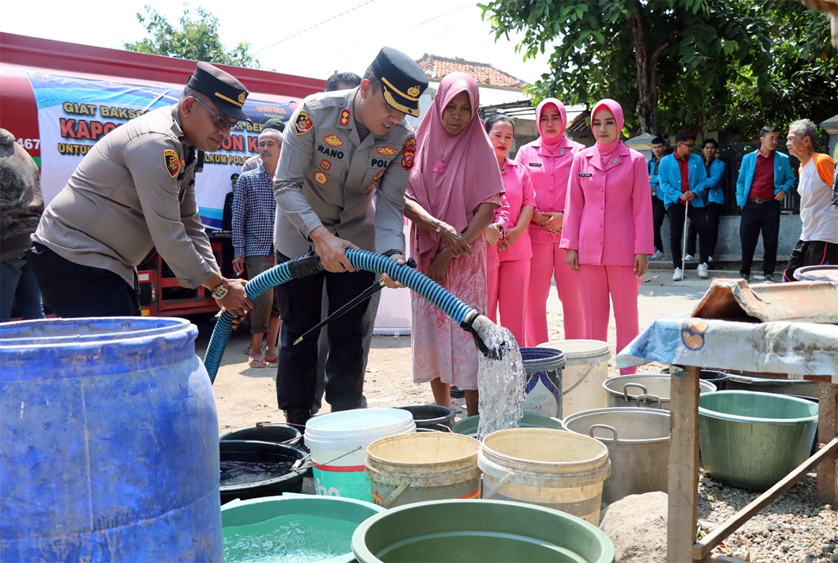 Kota Cirebon Krisis Air Bersih, Kapolres Sampai Turun Tangan