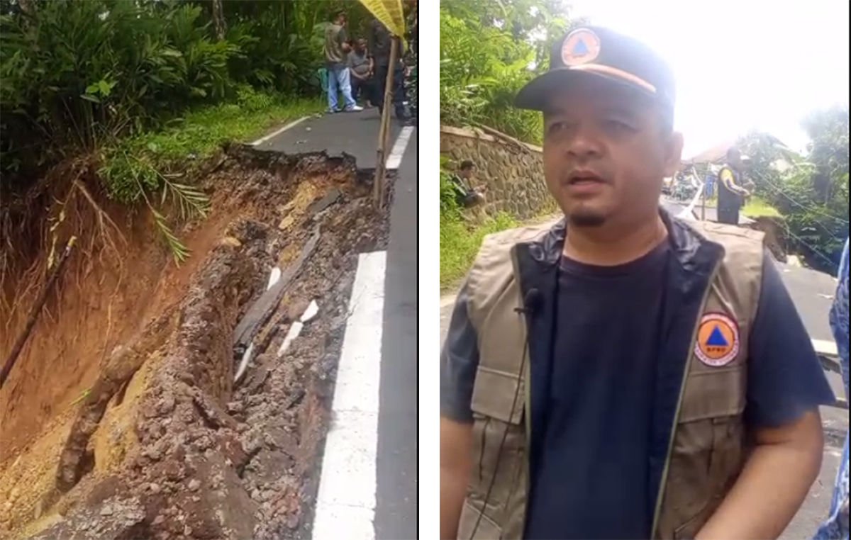 Longsor di Kuningan, Jalur Cipasung – Subang Ditutup untuk Kendaraan Berat