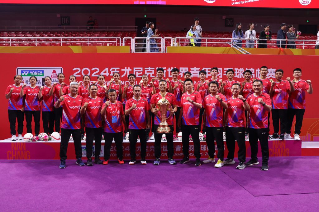 Kalahkan Tuan Rumah China, Indonesia Juara Suhandinata 2024