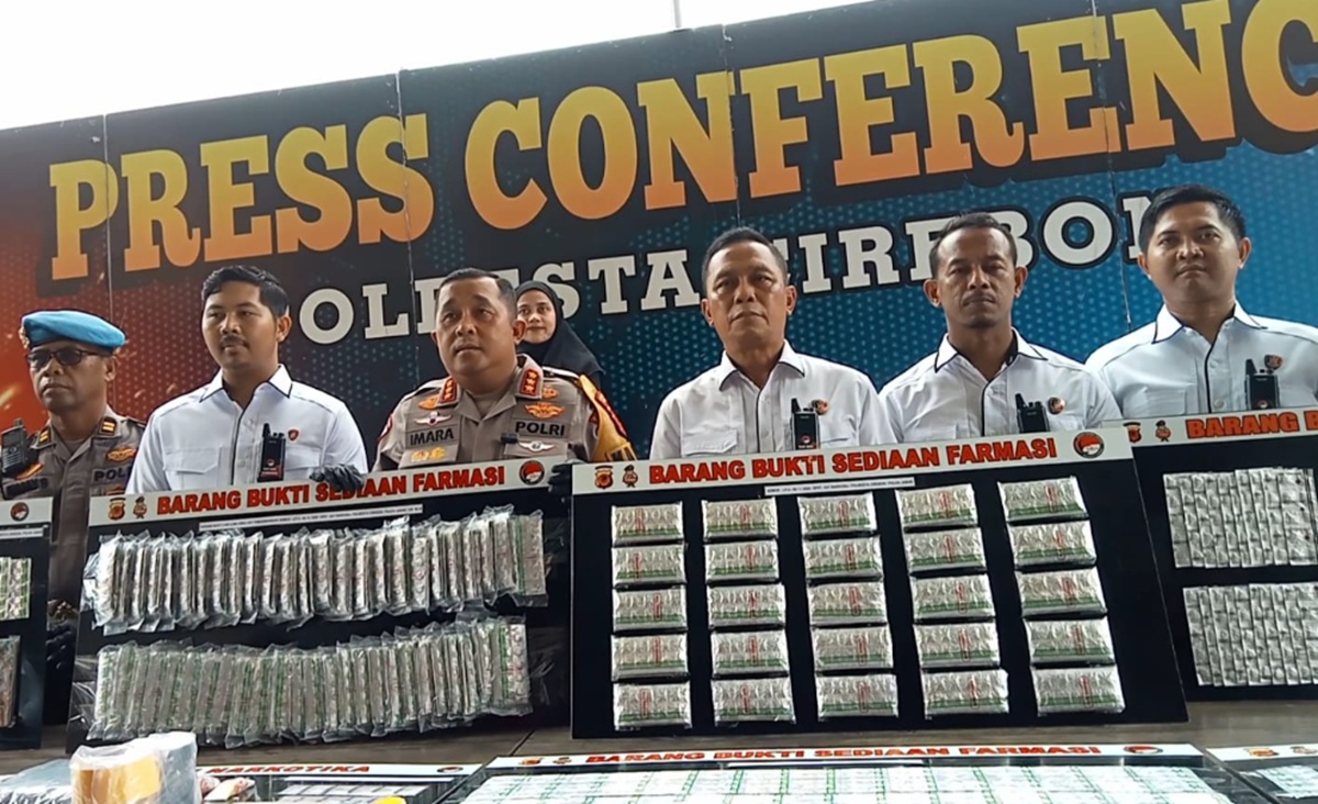 12 Kasus Narkoba Terungkap Awal 2026, Polresta Cirebon Amankan 16 Tersangka
