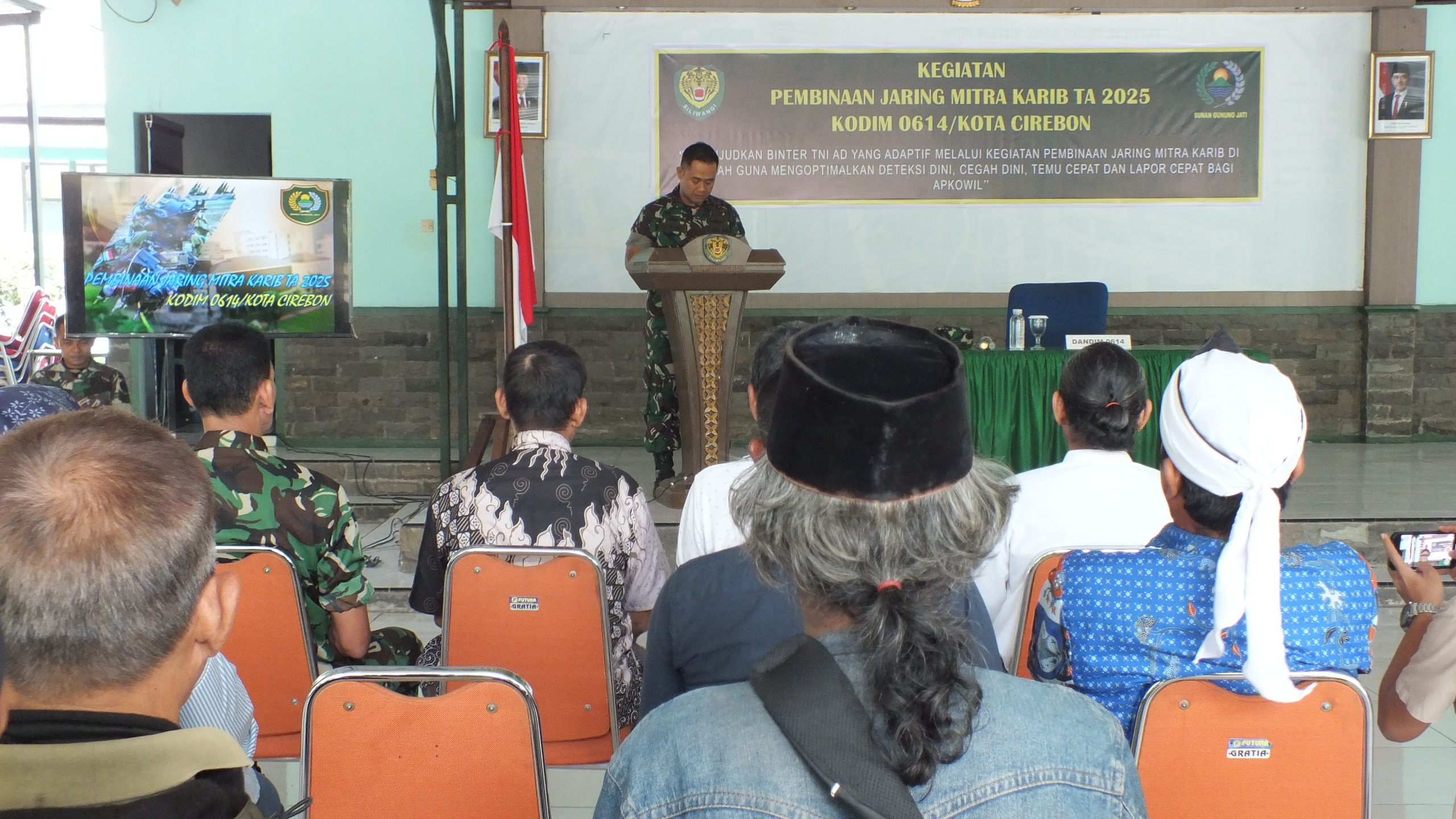 Kodim 0614/Kota Cirebon Gelar Kegiatan Pembinaan Jaring Mitra Karib TA 2025