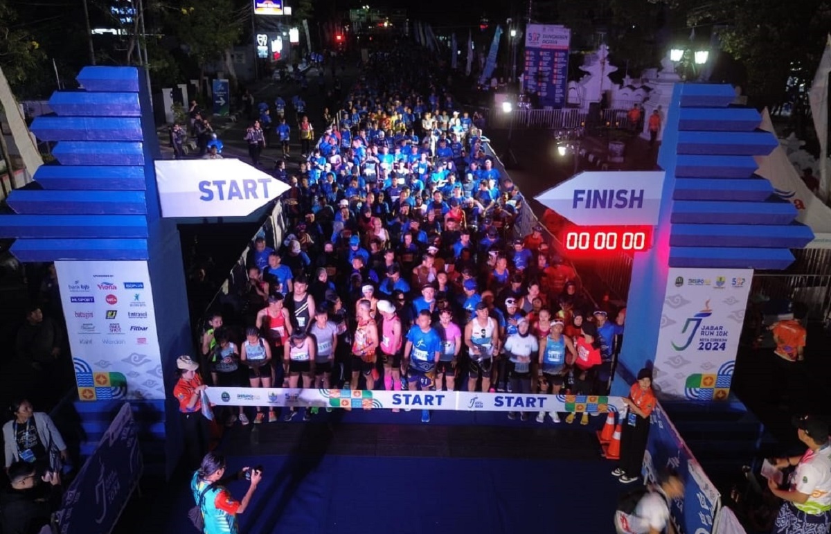 Jabar Run 10K Sukses Digelar di Kota Cirebon, Libatkan Semua Pihak, Sehat dan Sejahterakan Masyarakat