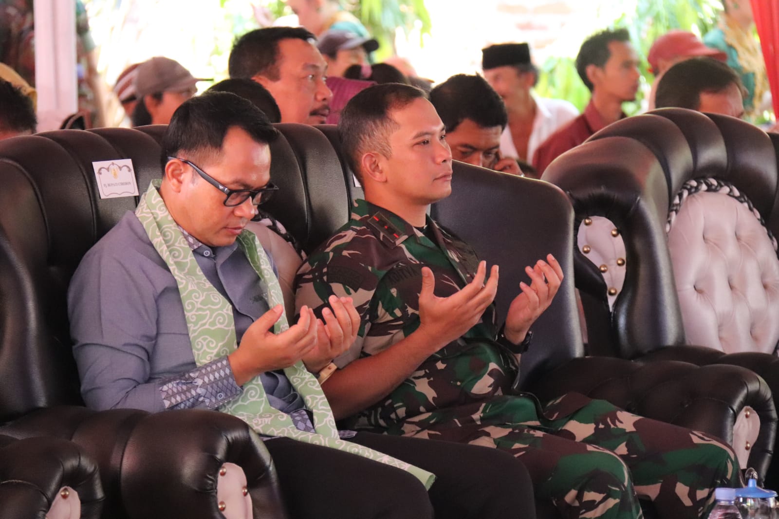 Pj Bupati Cirebon Hadiri Kegiatan BSMSS, Sinergi TNI dan Pemda Percepat Pembangunan Desa