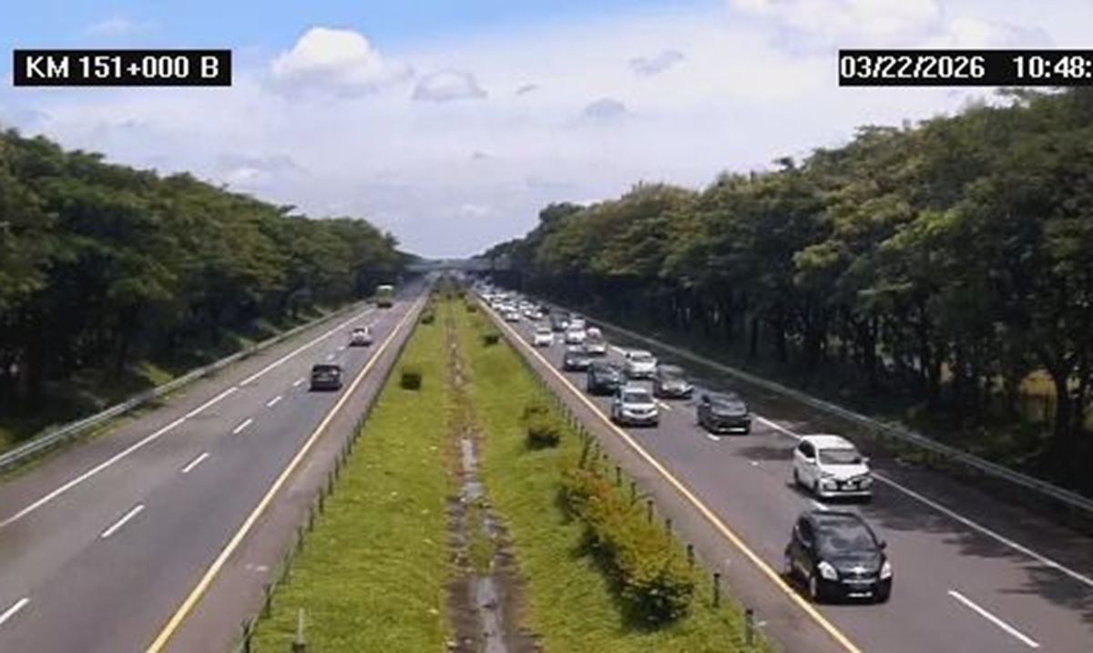 Update Tol Cipali Hari Kedua Lebaran: 22 Ribu Kendaraan Menuju Arah Cirebon