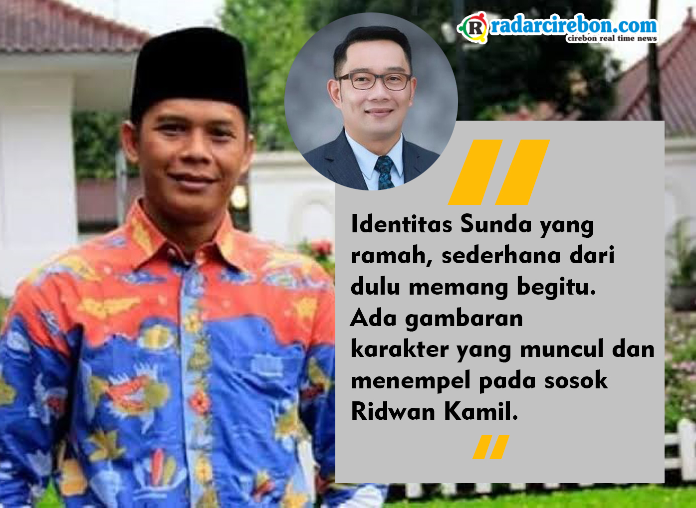 Ridwan Kamil Bisa Menjadi Capres Kebanggaan Jawa Barat, Akademisi Cirebon: Ada Gambaran Karakter...