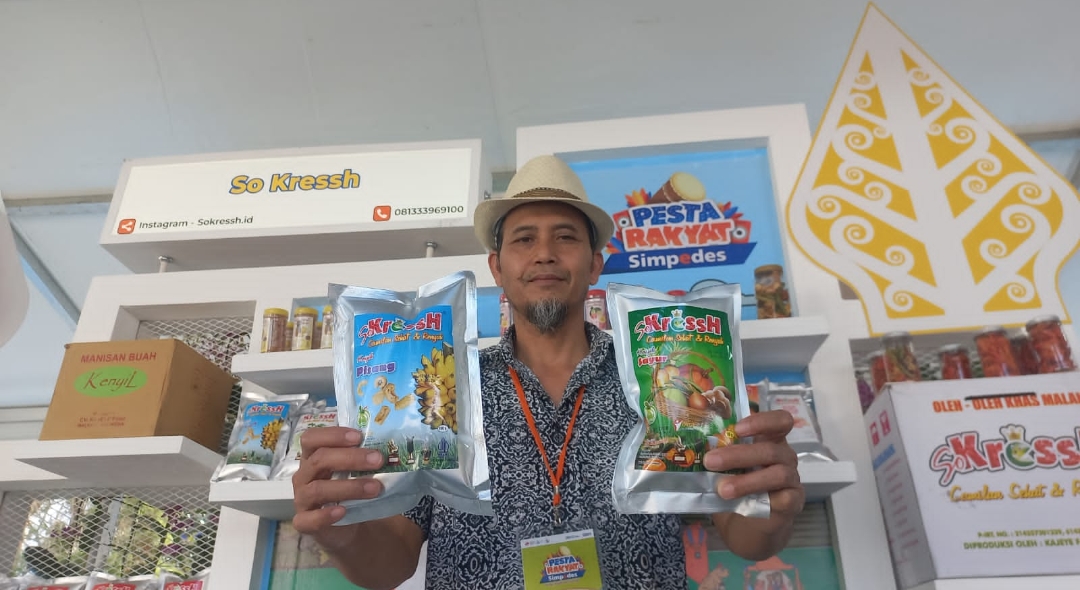 Pesta Rakyat Simpedes: Kerap Ikut Pameran BRI, UMKM Kripik ‘So Kressh’ Punya Ribuan Re-Seller