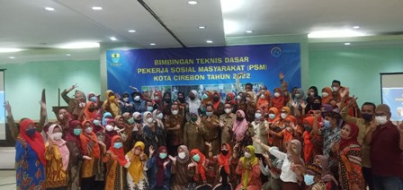 PSM Harus Mampu Mambantu Menangani Permasalahan Sosial, Dinas Sosial Kota Cirebon Gelar Bimtek Dasar 