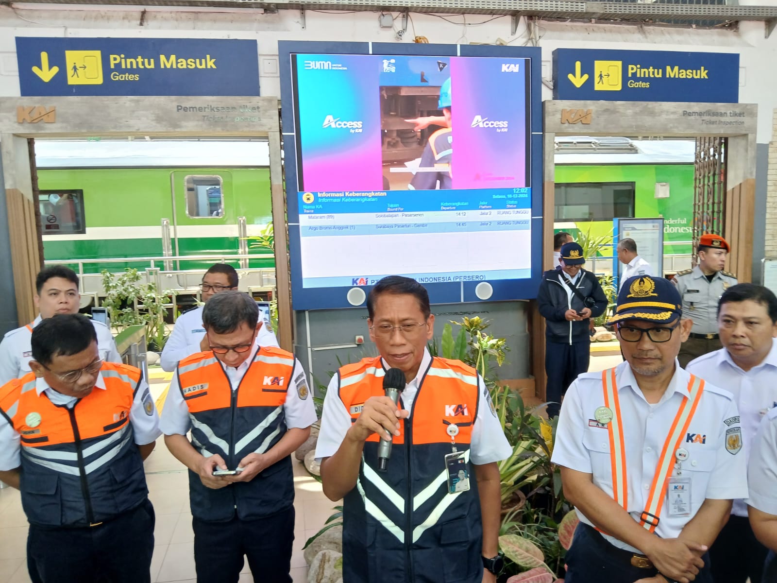 Sambut Libur Natal dan Tahun Baru, PT KAI Cek Kesiapan Sarana dan Prasarana Penunjang