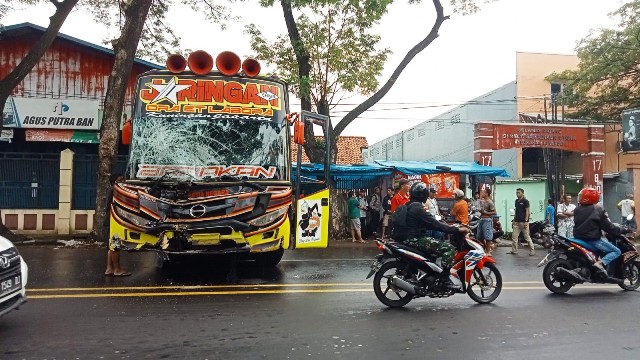 Update Kecelakaan di Samadikun Kota Cirebon, Sopir Bus Setia Negara Ditahan