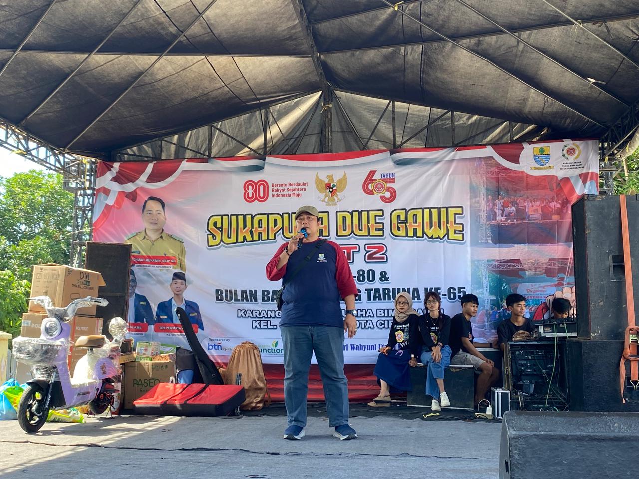 Sukapura Due Gawe Meriahkan HUT RI ke-80 dan Bulan Bakti karang Taruna ke-65