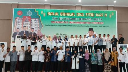 Halal Bihalal UMC, Rektor: Jalin Kepedulian dapat Menciptakan Kinerja Lebih Maksimal