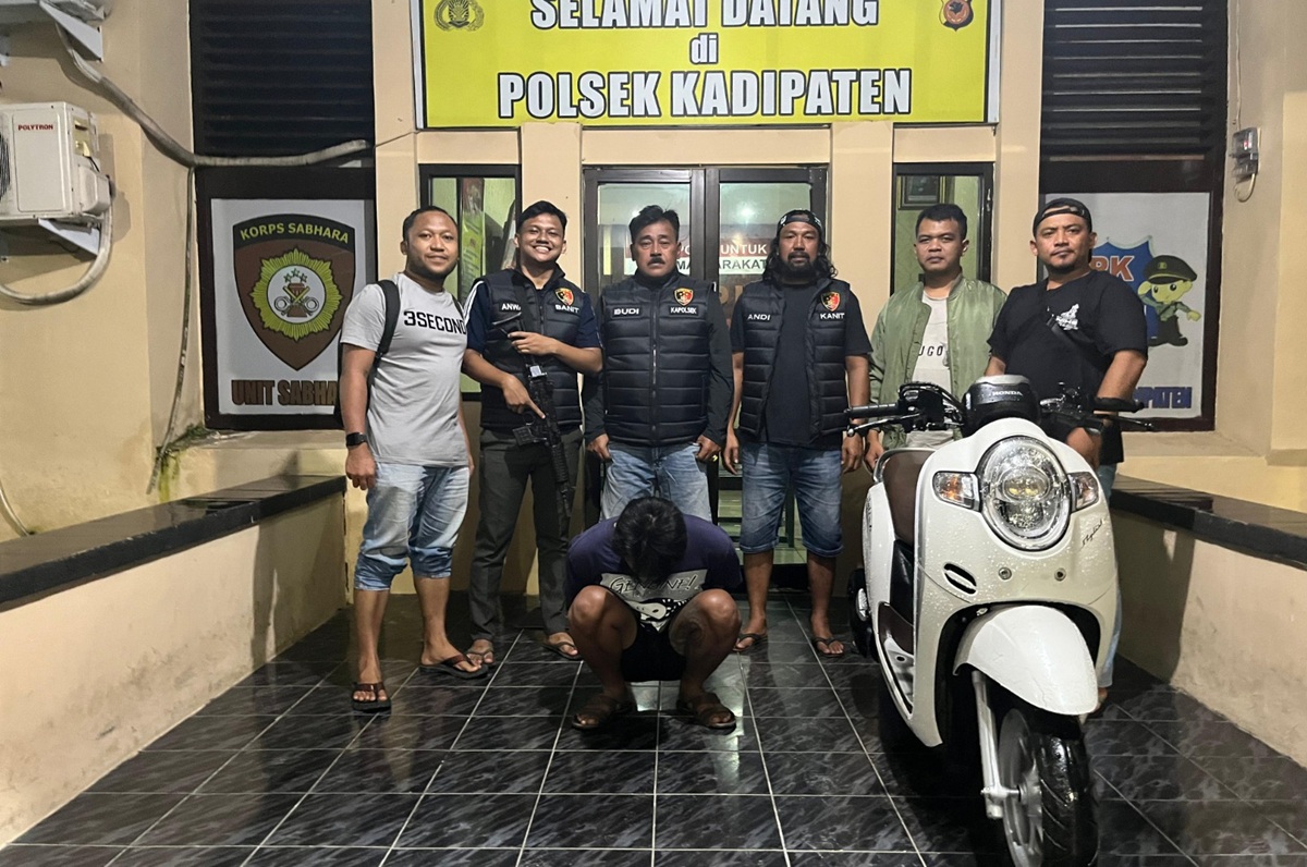 Modus Pencurian Motor di Majalengka, Pelaku Janji Melunasi Utang
