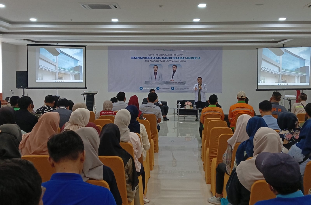 RS Mitra Plumbon Majalengka Gelar Seminar K3, Perusahaan Diingatkan soal Penanganan Cedera Kepala