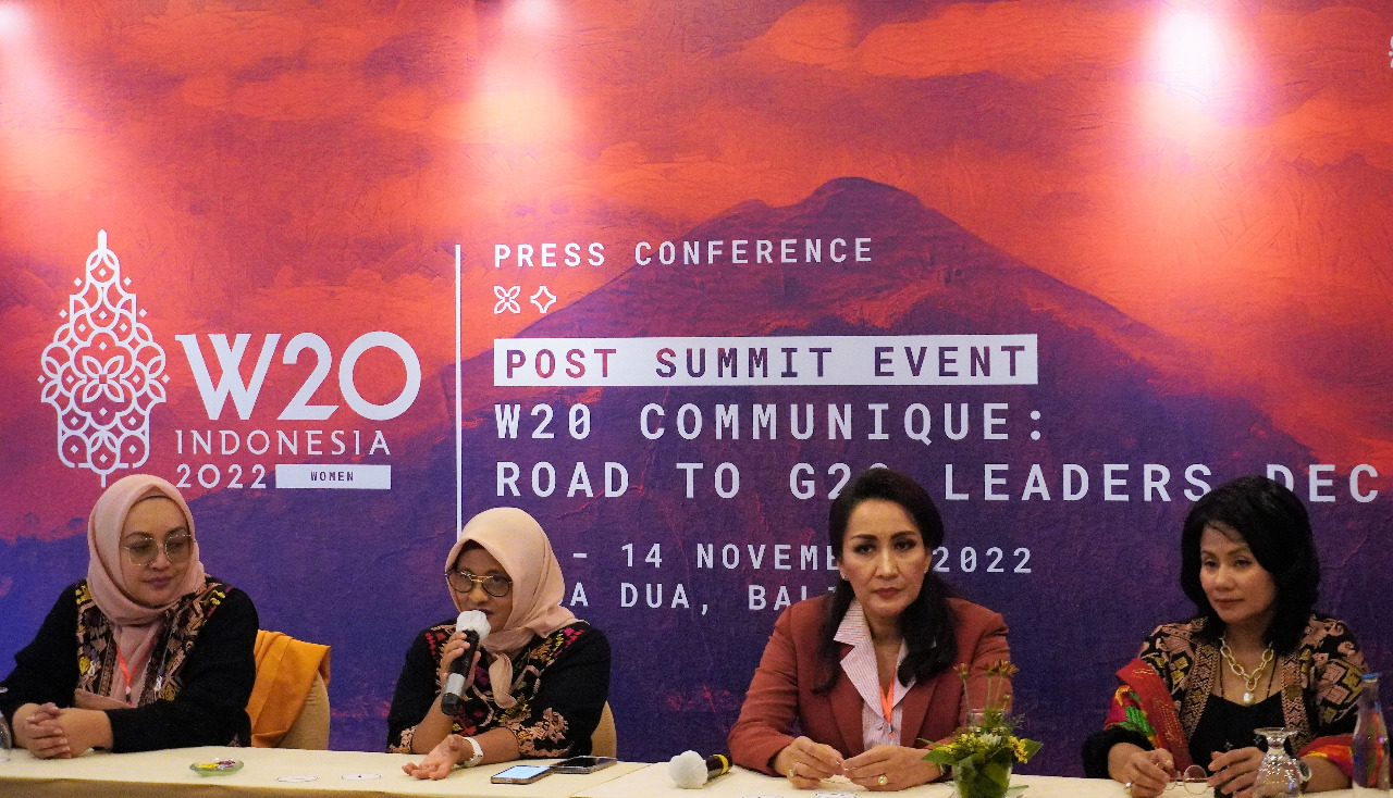 Post Summit Women20 di Bali,  Indonesia Berharap Presidensi India Lanjutkan Isu Pemberdayaan Perempuan