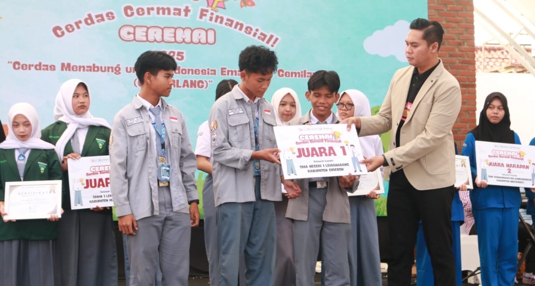 Sambut Bulan Literasi Keuangan, OJK Gelar Kick-Off Hari Indonesia Menabung di Majalengka 