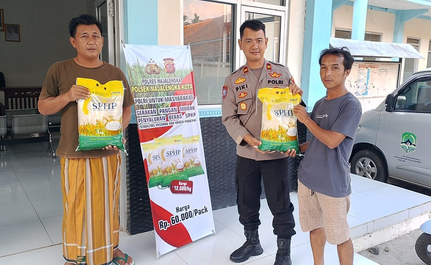 Polres Majalengka Instruksikan Seluruh Polsek Salurkan Beras Murah, Berlaku Hingga Desember 2025