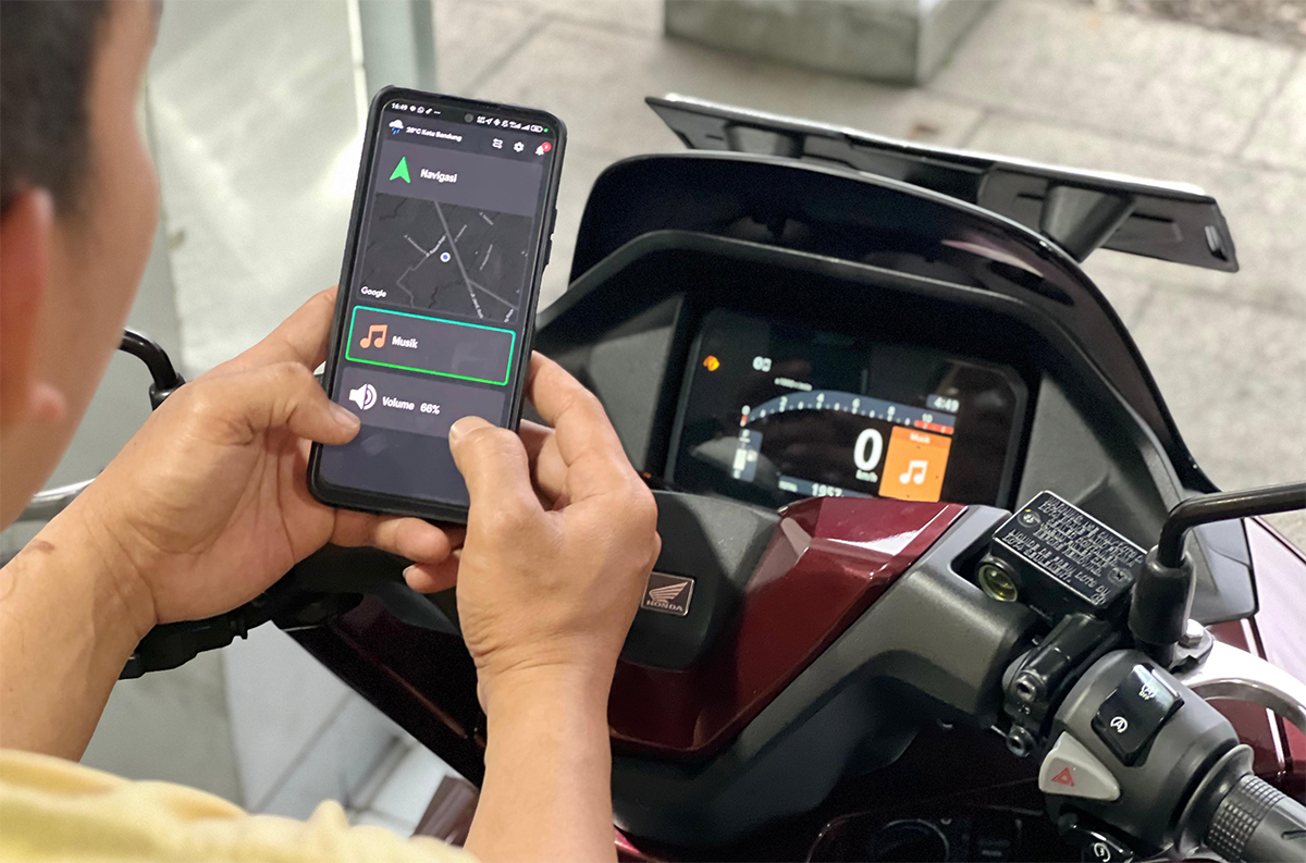 Aplikasi Honda RoadSync di PCX 160 Bikin Pengalaman Berkendara Semakin Nyaman
