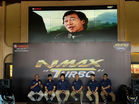 Tampil Pertama di Bandung, TRIAL & TELL Yamaha NMAX 'Turbo'