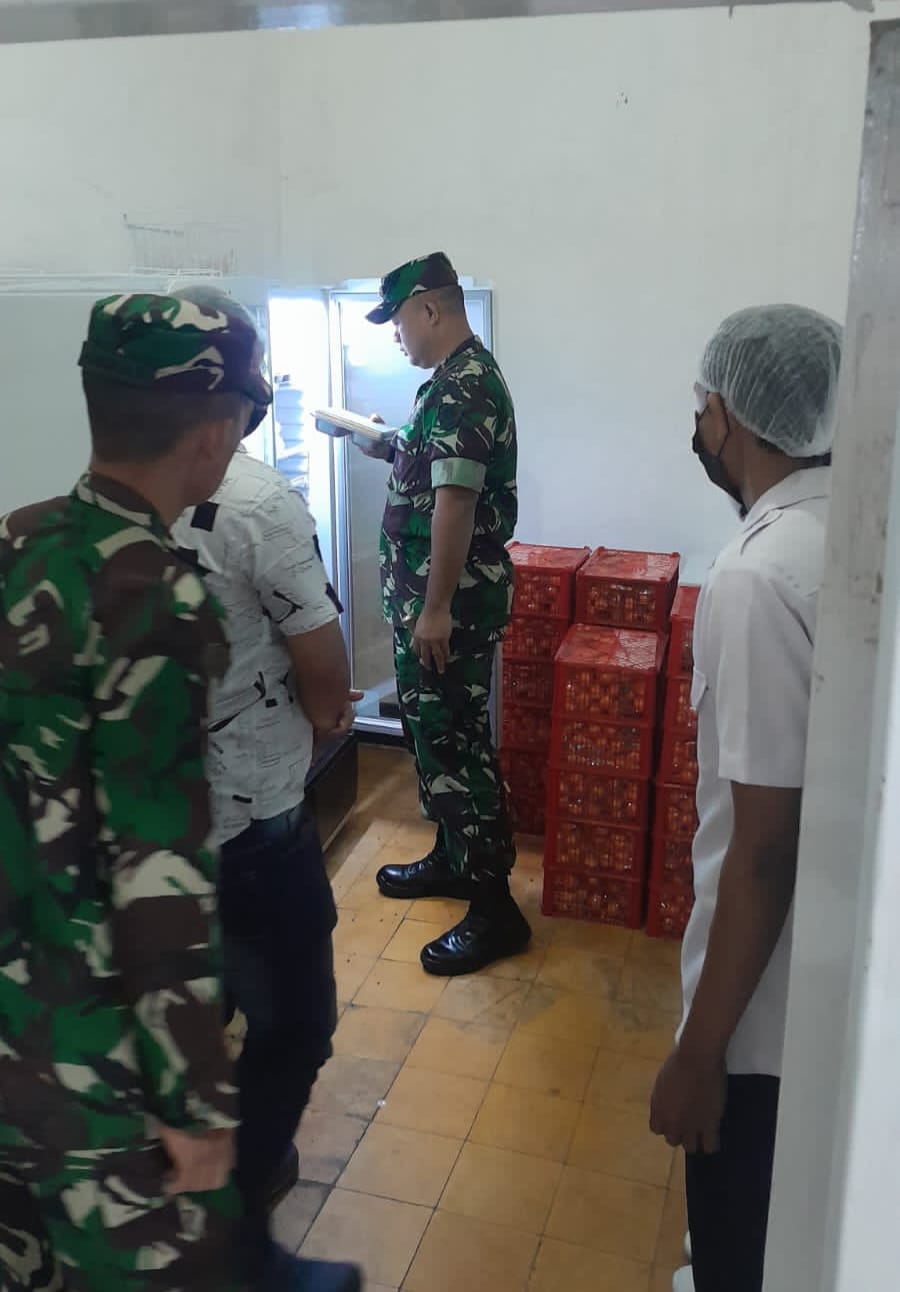 Pastikan Dapur MBG Bersih dan Sehat, Dandim 0614/Kota Cirebon Sidak Dapur SPPG Lemahwungkuk