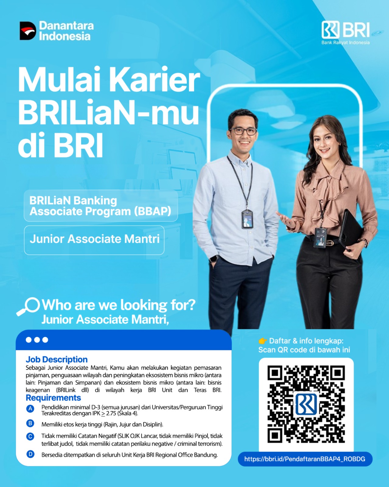 Akselerasikan Karier Perbankan Anda Melalui BRILiaN Banking Associate Program (BBAP) BRI Region 09 Bandung