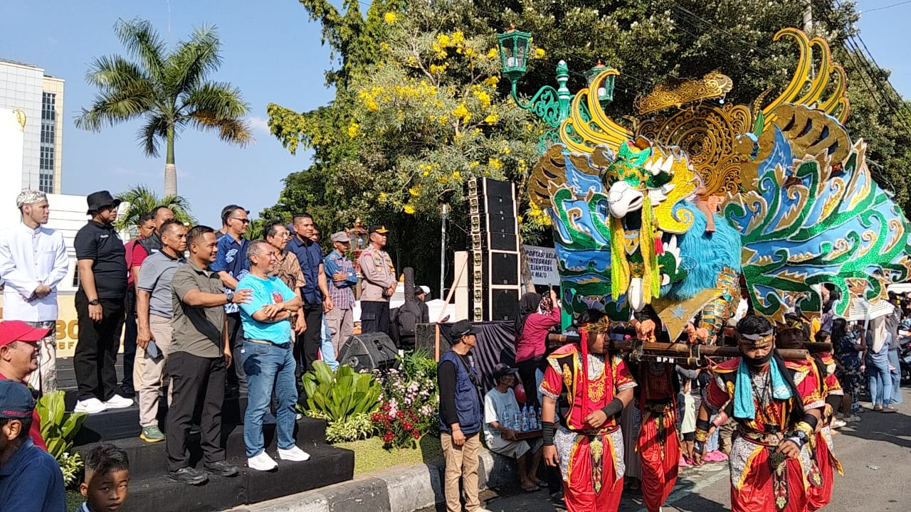 Dandim 0614/Kota Cirebon Hadiri Pelepasan Festival Pesisiran Kota Cirebon 2025