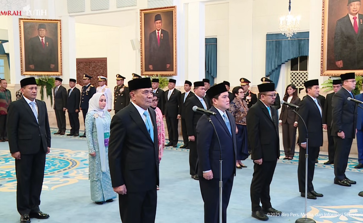 Reshufle Kabinet Hari Ini, Erick Thohir Menpora, Ada Pejabat Kelahiran Indramayu, Dilantik Prabowo Subianto