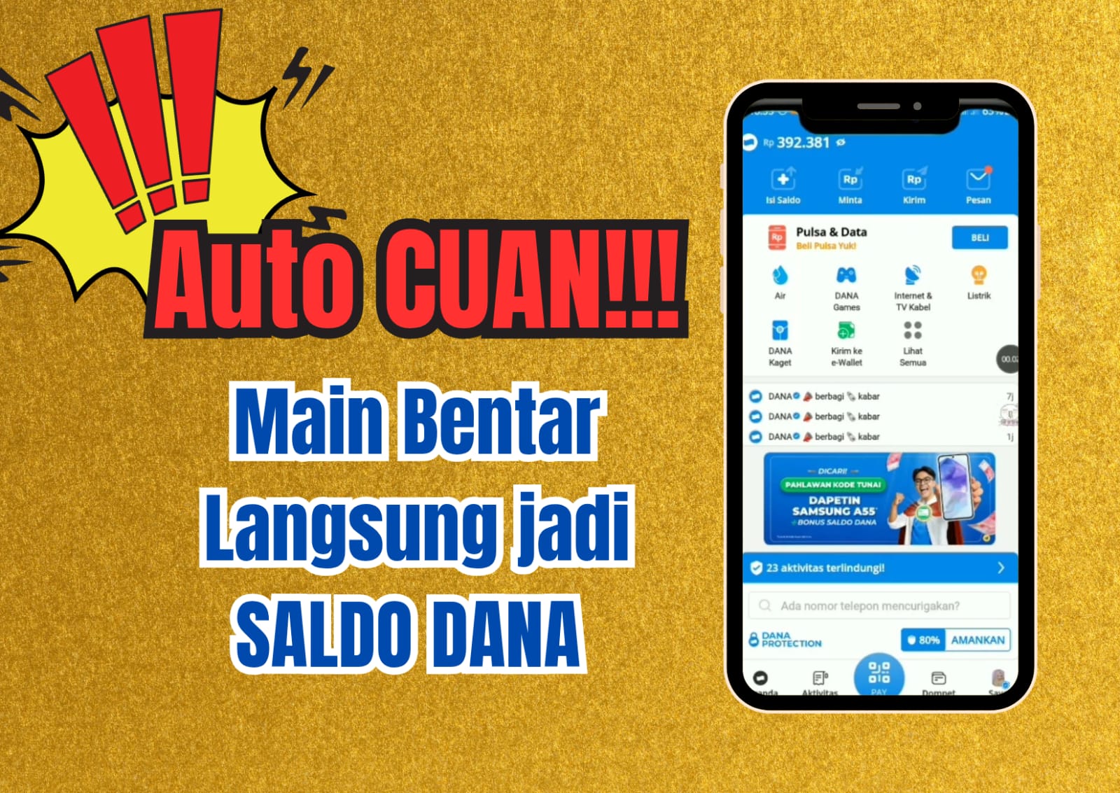 Game Anak SD Ini Bisa Bikin Cuan Rp320.000 Ribu! Cuma Modal Rebahan Langsung jadi Saldo Dana!