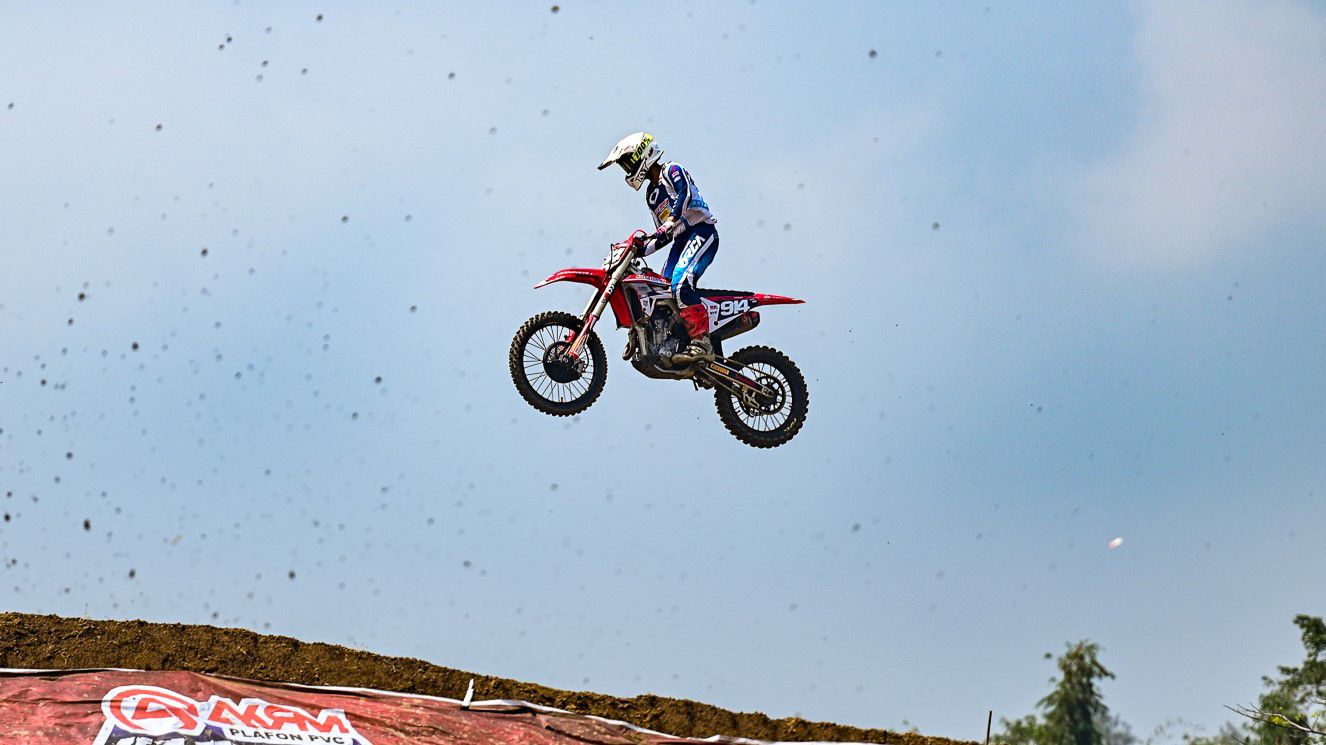 Crosser Astra Honda Yakin Tampil Kencang di Final Kejurnas Motocross 2025   