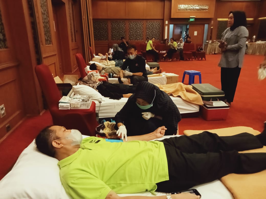 Bentani Hotel Cirebon Gelar Donor Darah, Setahun Dilaksanakan 4 Kali 