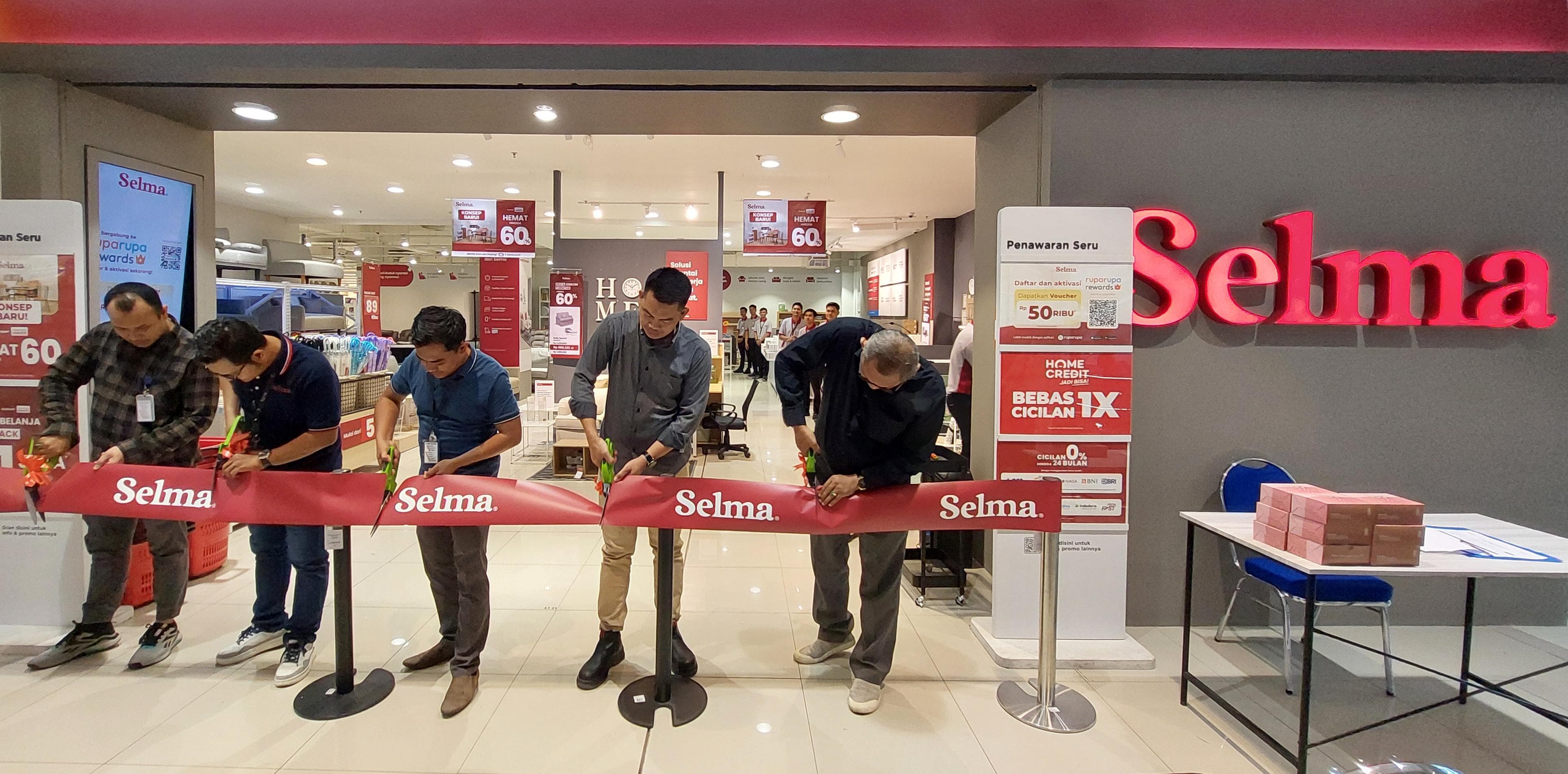 SELMA CSB Mall Rebranding dengan Konsep Baru