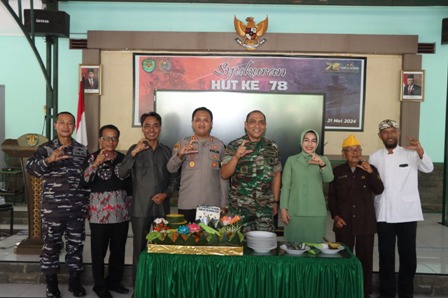 Kodim 0614/Kota Cirebon Gelar Vicon dan Syukuran HUT Kodam III/Slw ke-78 Tahun 2024