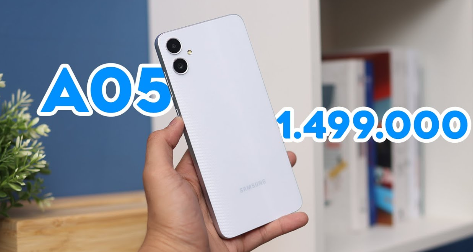 HP Samsung 1 Jutaan Ini Layak Beli! Galaxy A05 Punya RAM Hingga 12 GB dan Kamera 50 MP Ludesin Entry Level