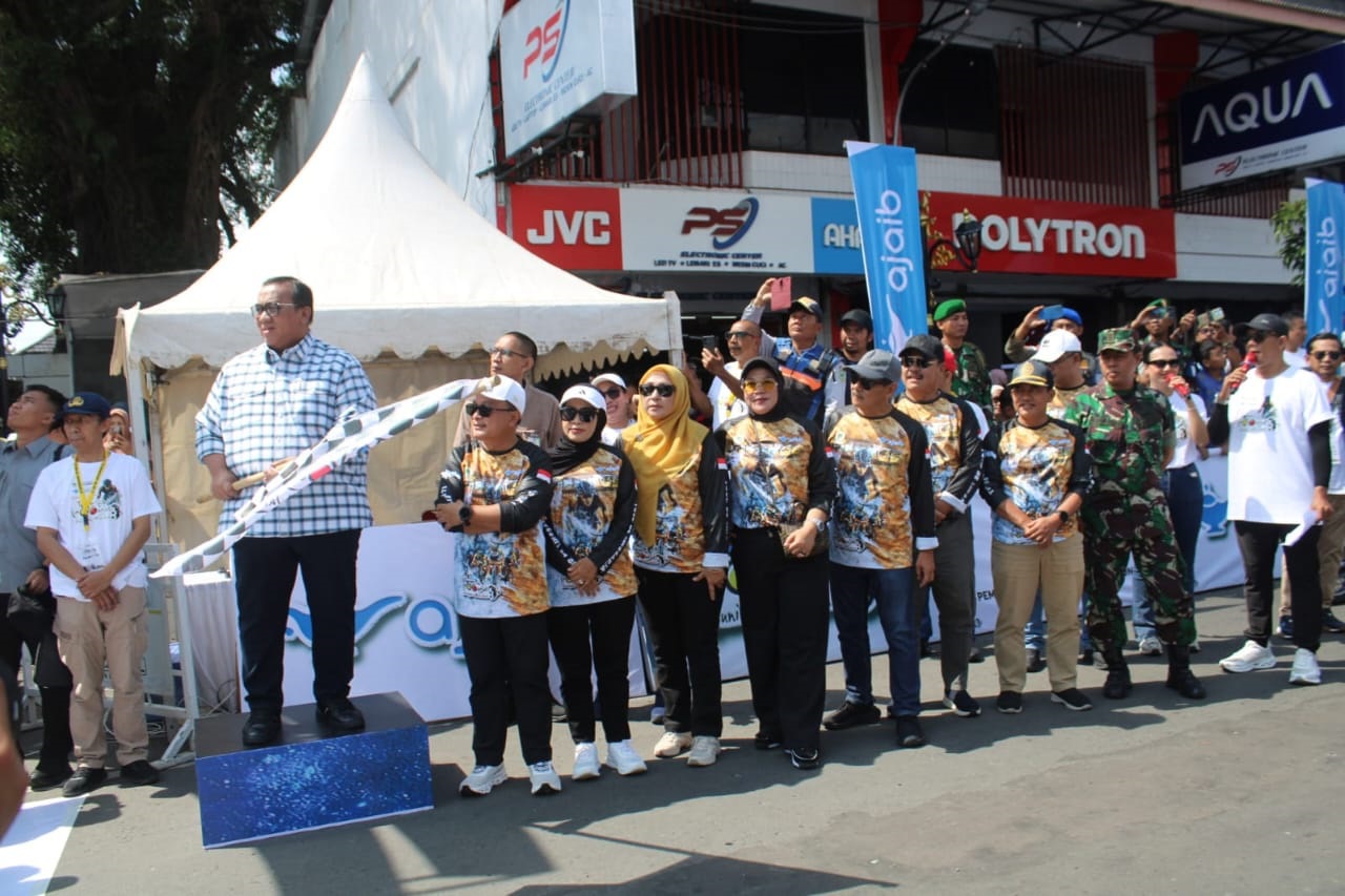 Peserta Tour de Linggarjati 2025 Dilepas, Rute Lewati 18 Kecamatan 