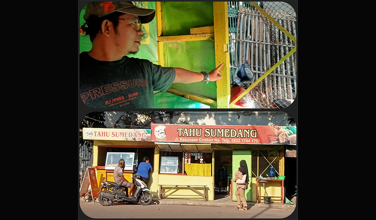 Warung Tahu Sumedang Kang Edu Dibobol Maling