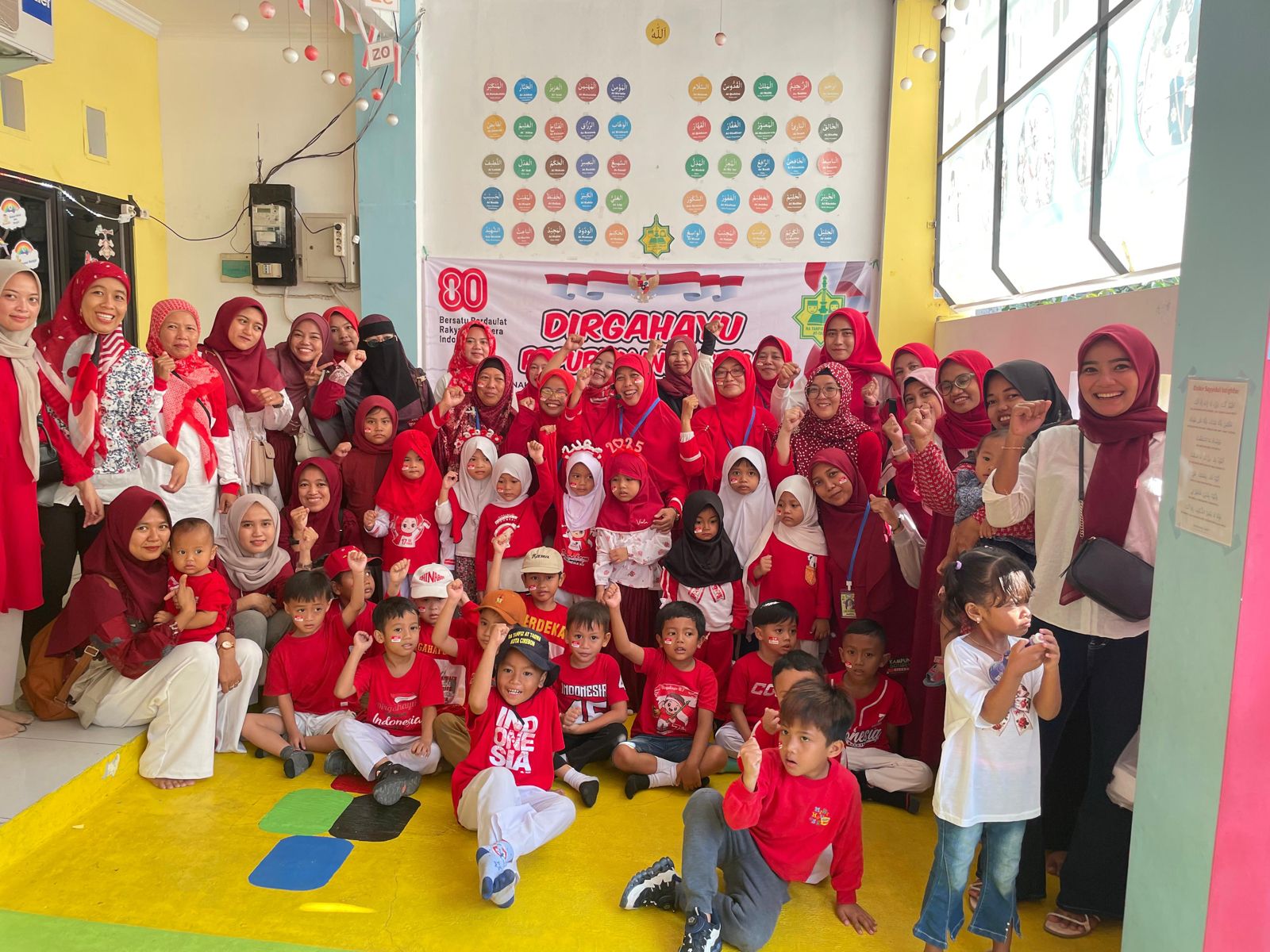 RA Tahfiz Quran Attaqwa Sambut Hari Kemerdekaan RI ke 80 